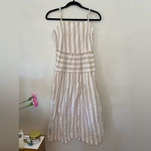 Stripped universal thread Midi dress